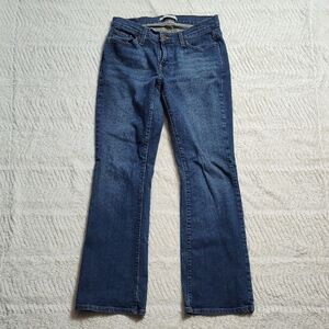 Levi's Curvy Bootcut 529 Denim Blue Jeans Women's Size 10 Medium
